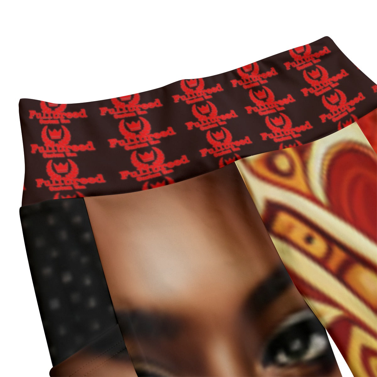 FullbreedCustom Print Women's High Waist Leggings With Side Pocket