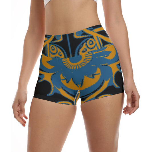 fullbreedcustom. Print Women's Ultra-Short Yoga Shorts