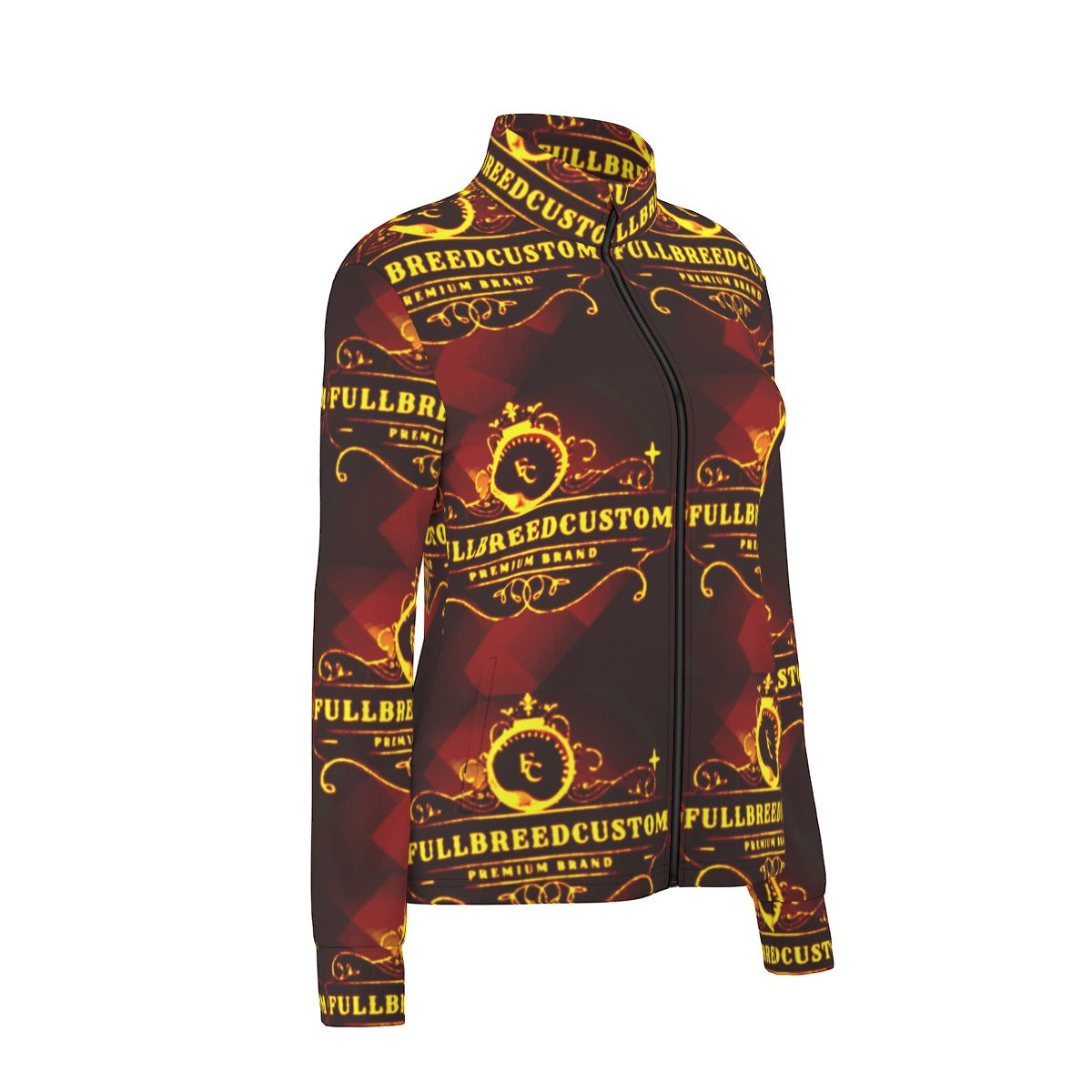 kokorepublic Print Women's Long Sleeve Thumbhole Jacket