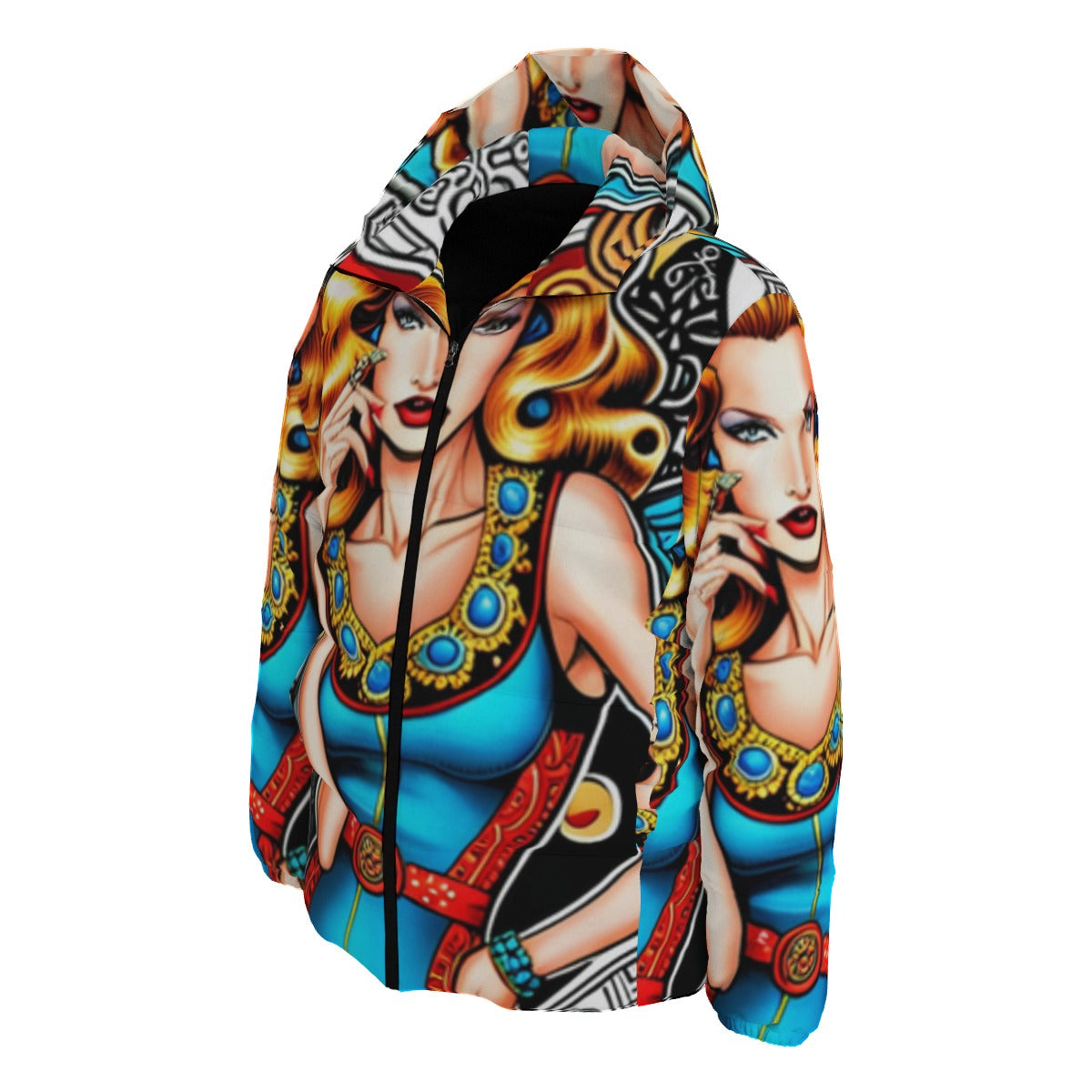 kokorepublic Print Unisex Down Jacket