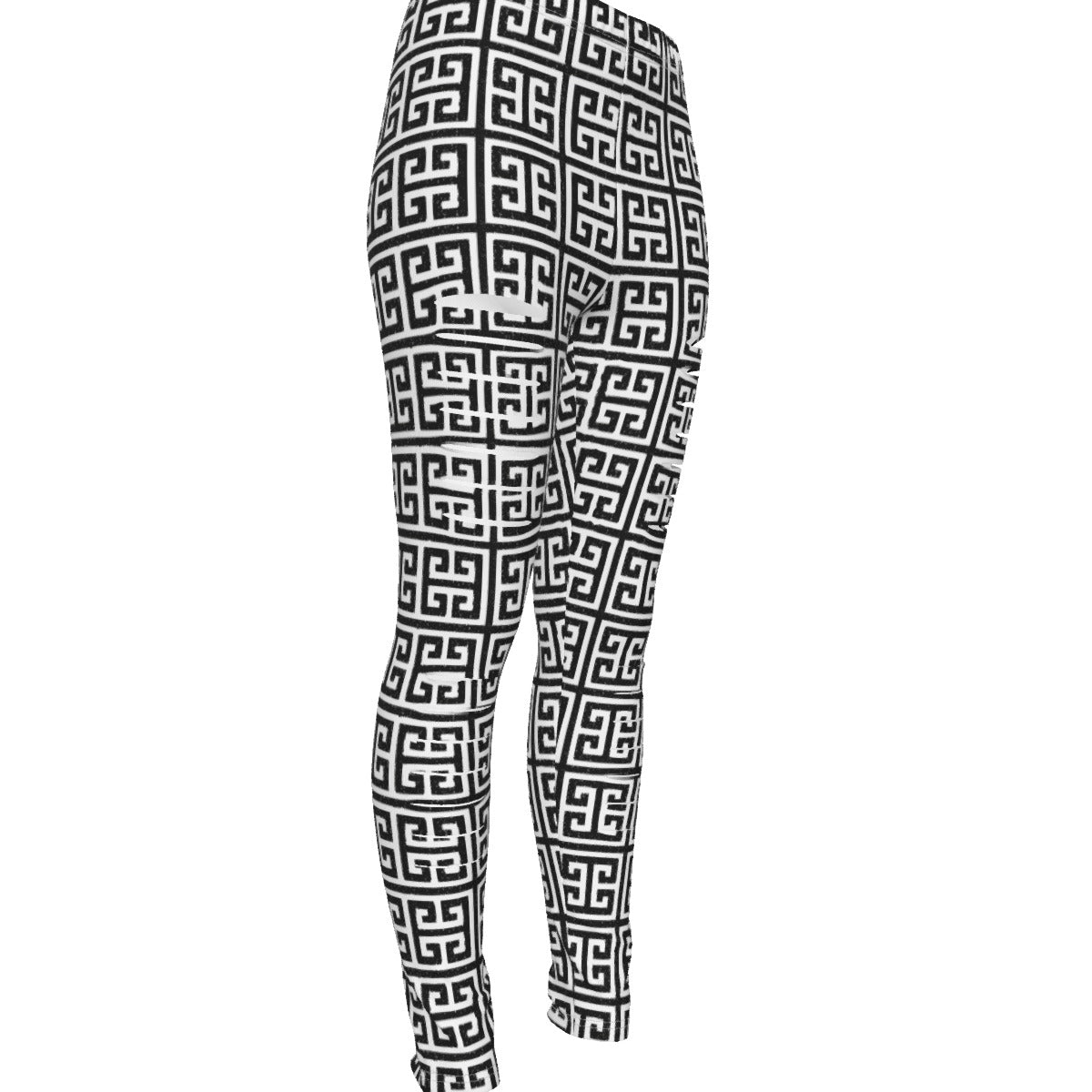 kokorepublic Print Women's Ripped Leggings