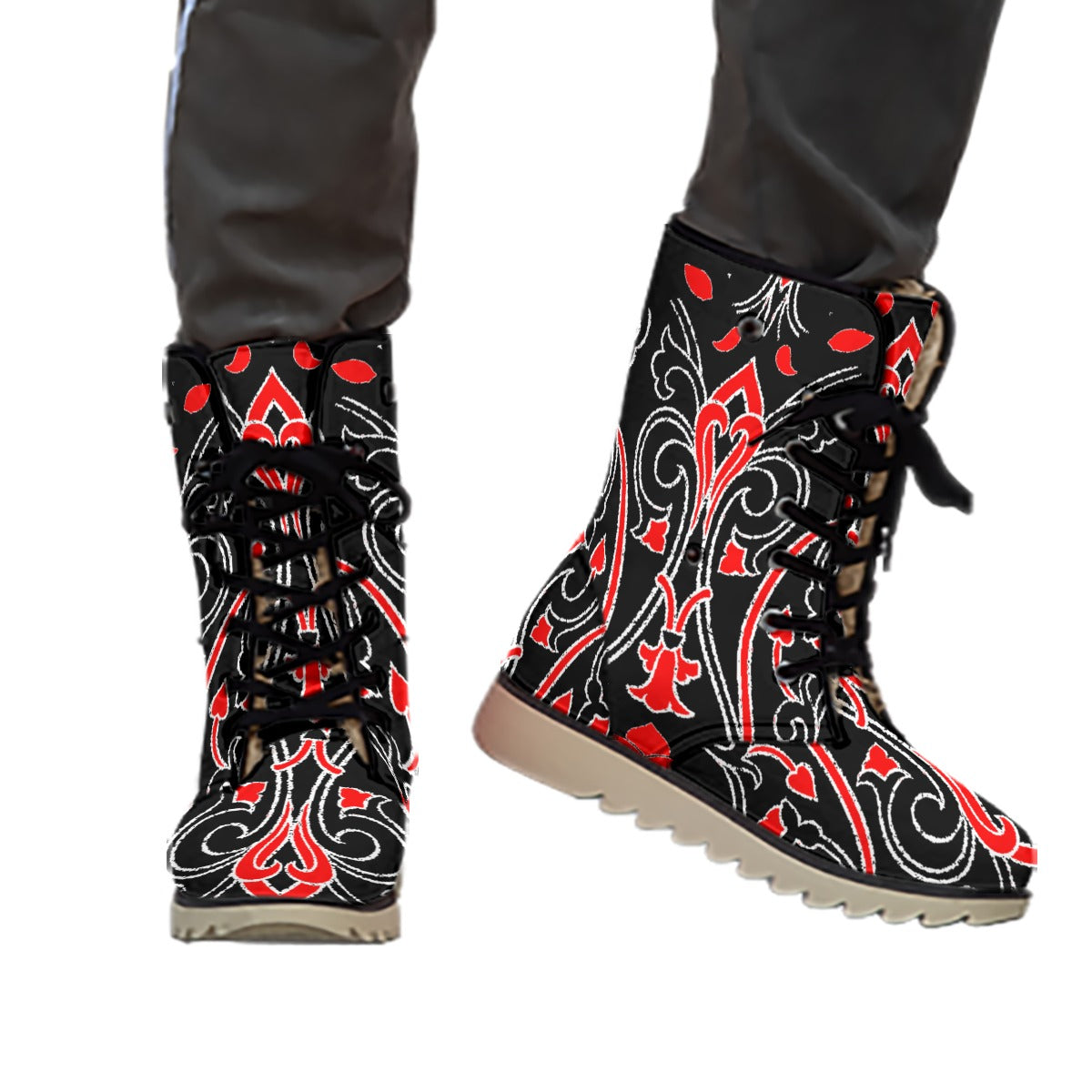 kokorepublic Print Women's Plush Boots