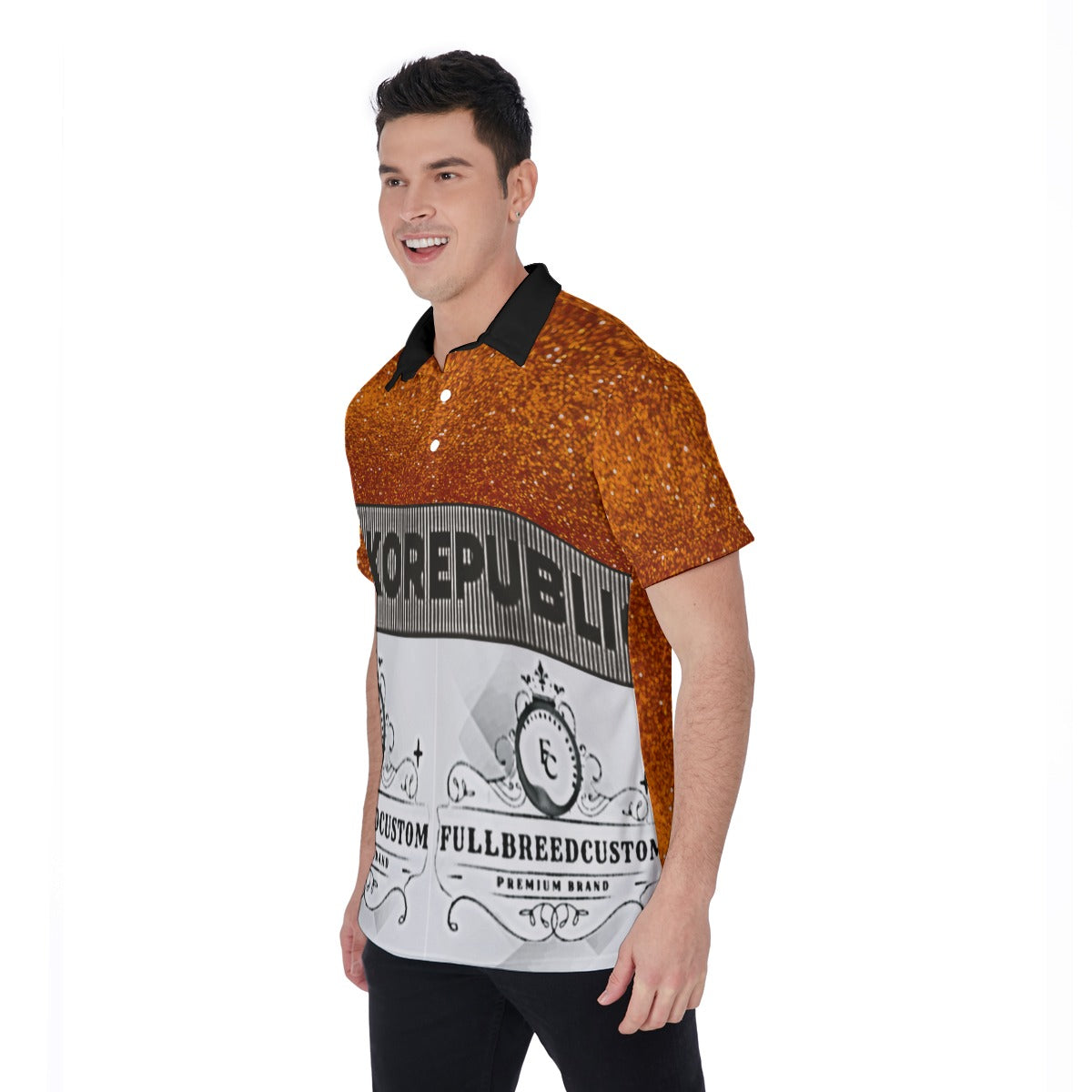 kokorepublic Print Men's Polo Shirt