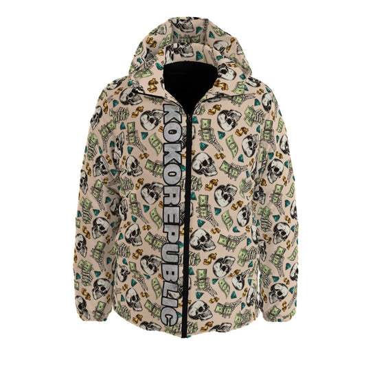 All-Over Print Unisex Down Jacket