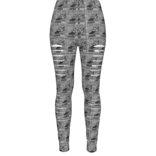 kokorepublic  Print Women's Ripped Leggings