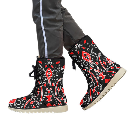 kokorepublic Print Women's Plush Boots