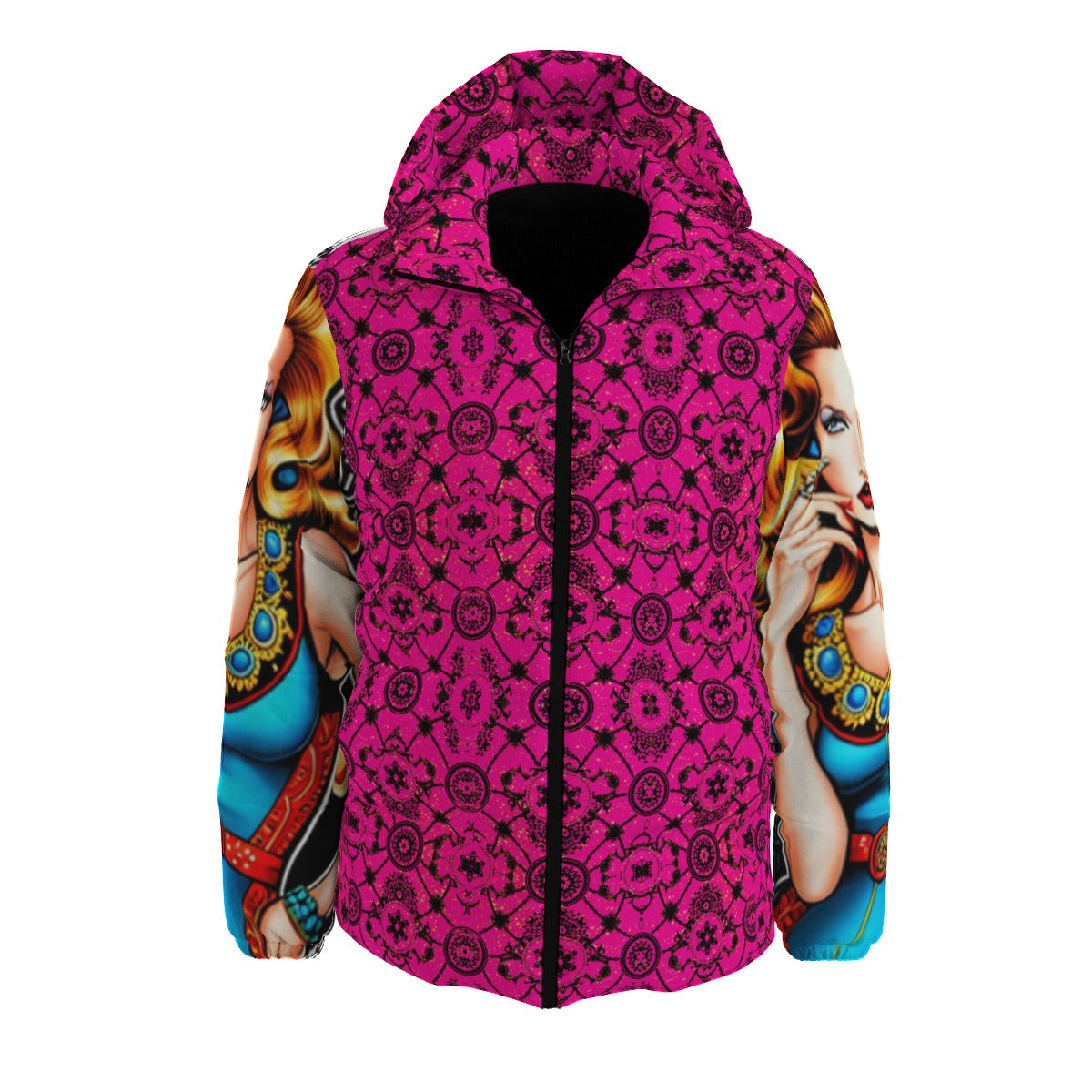 Kokorepublic  Print Unisex Down Jacket