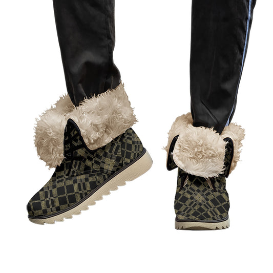 kokorepublic Print Women's Plush Boots