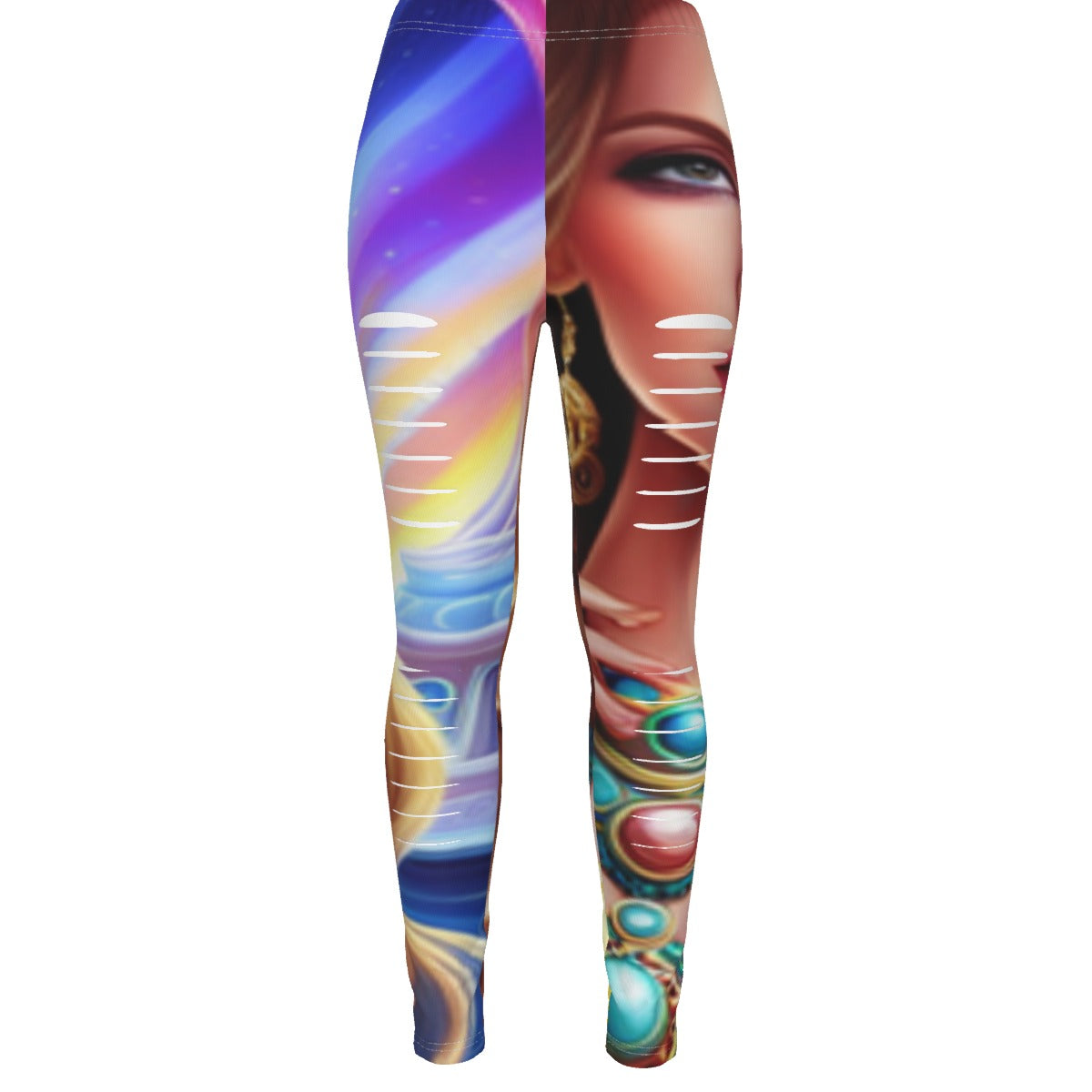 kokorepublicboutique Print Women's Ripped Leggings