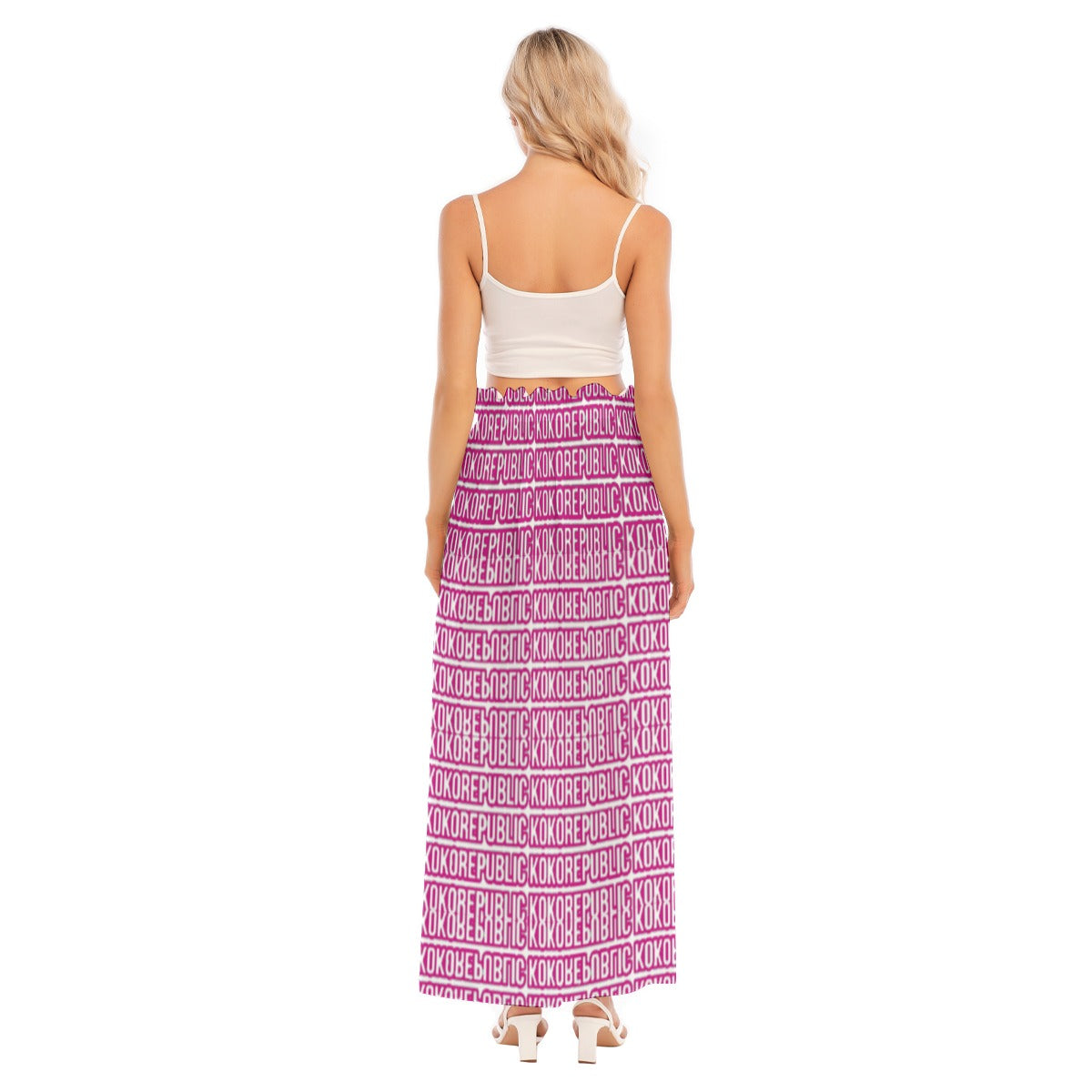 kokorepublic Print Women's Side Split Skirt