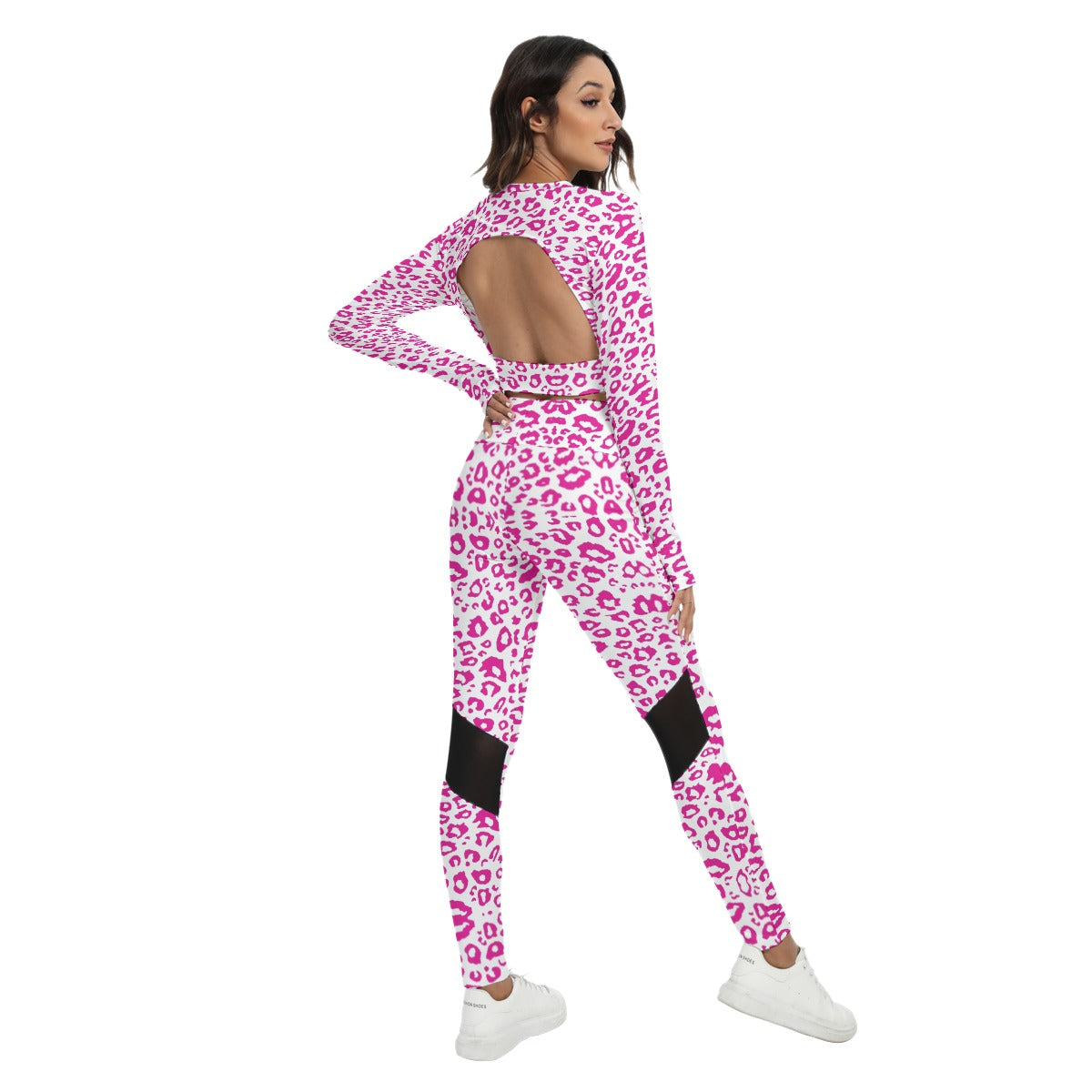 kokorepublic Women's Sport Set With Backless Top And Leggings