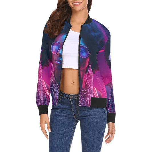 kokorepublic    Print Bomber Jacket for Women ( H19)