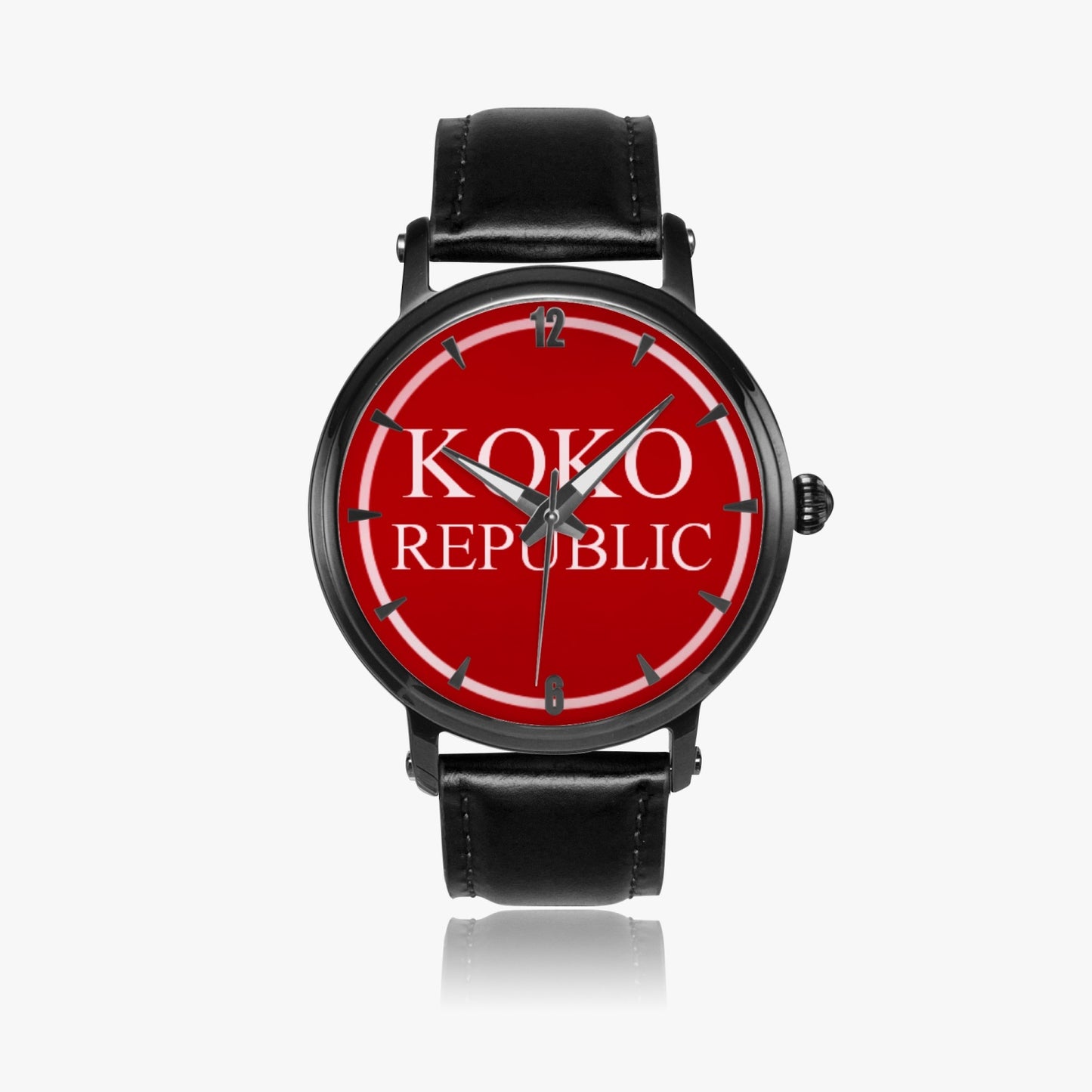 kokorepublic collection 157. 46mm Unisex Automatic Watch(Black)