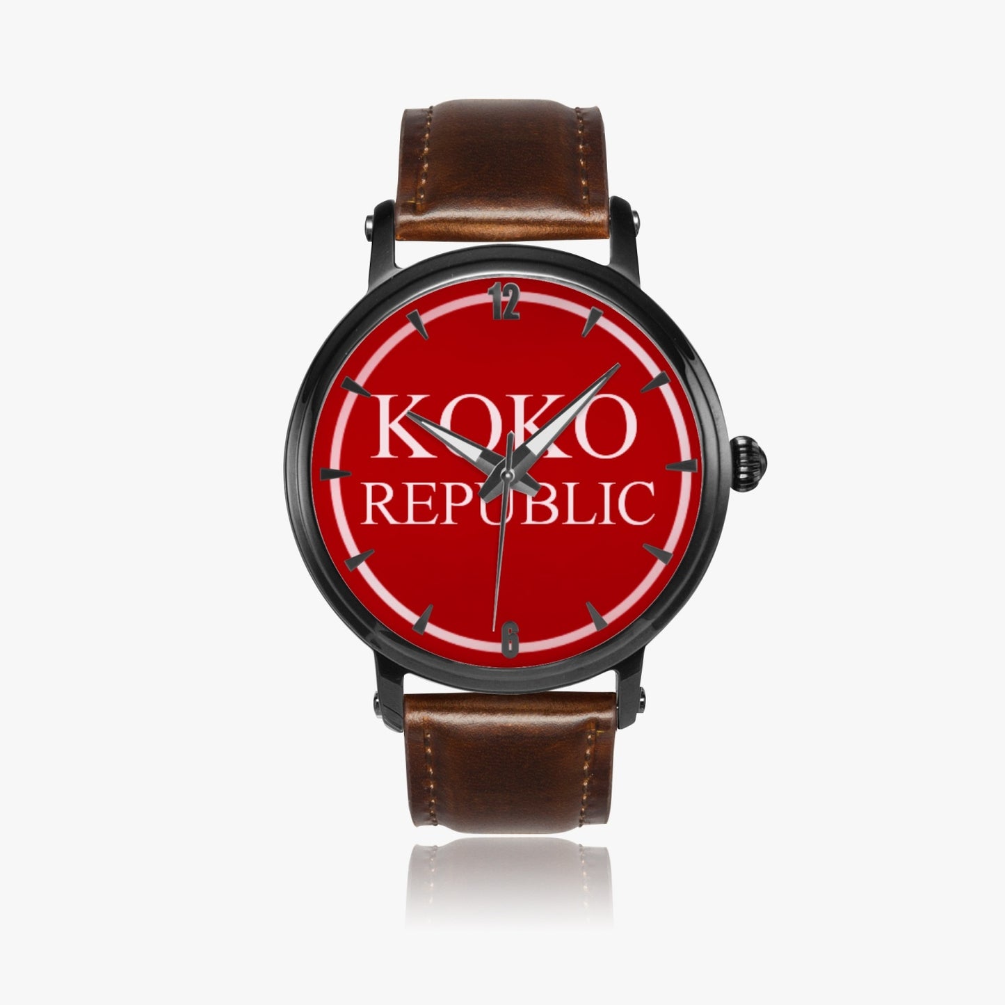 kokorepublic collection 157. 46mm Unisex Automatic Watch(Black)