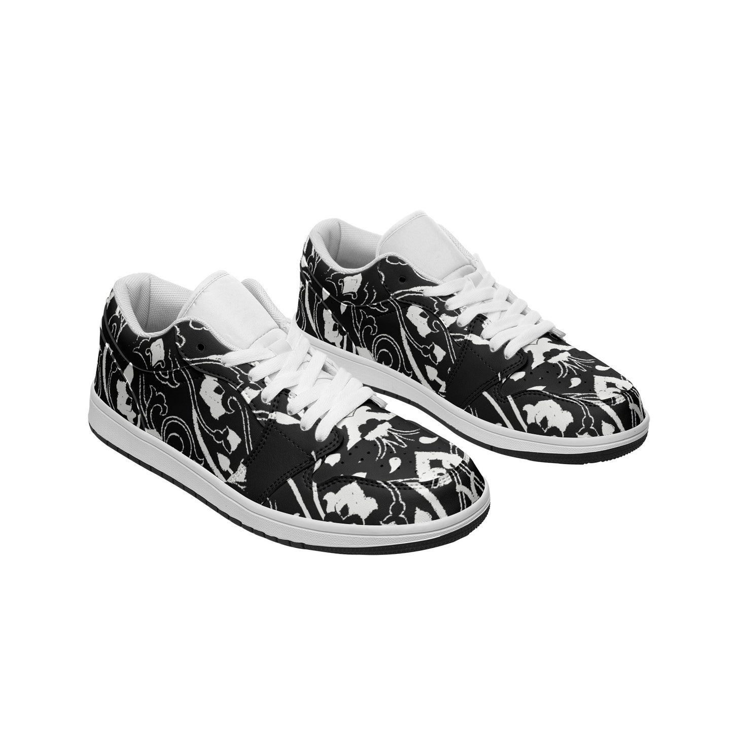 kokorepublic Unisex Low Top Leather Sneakers