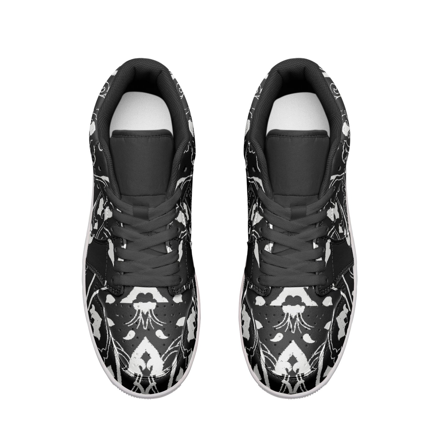 kokorepublic Unisex Low Top Leather Sneakers