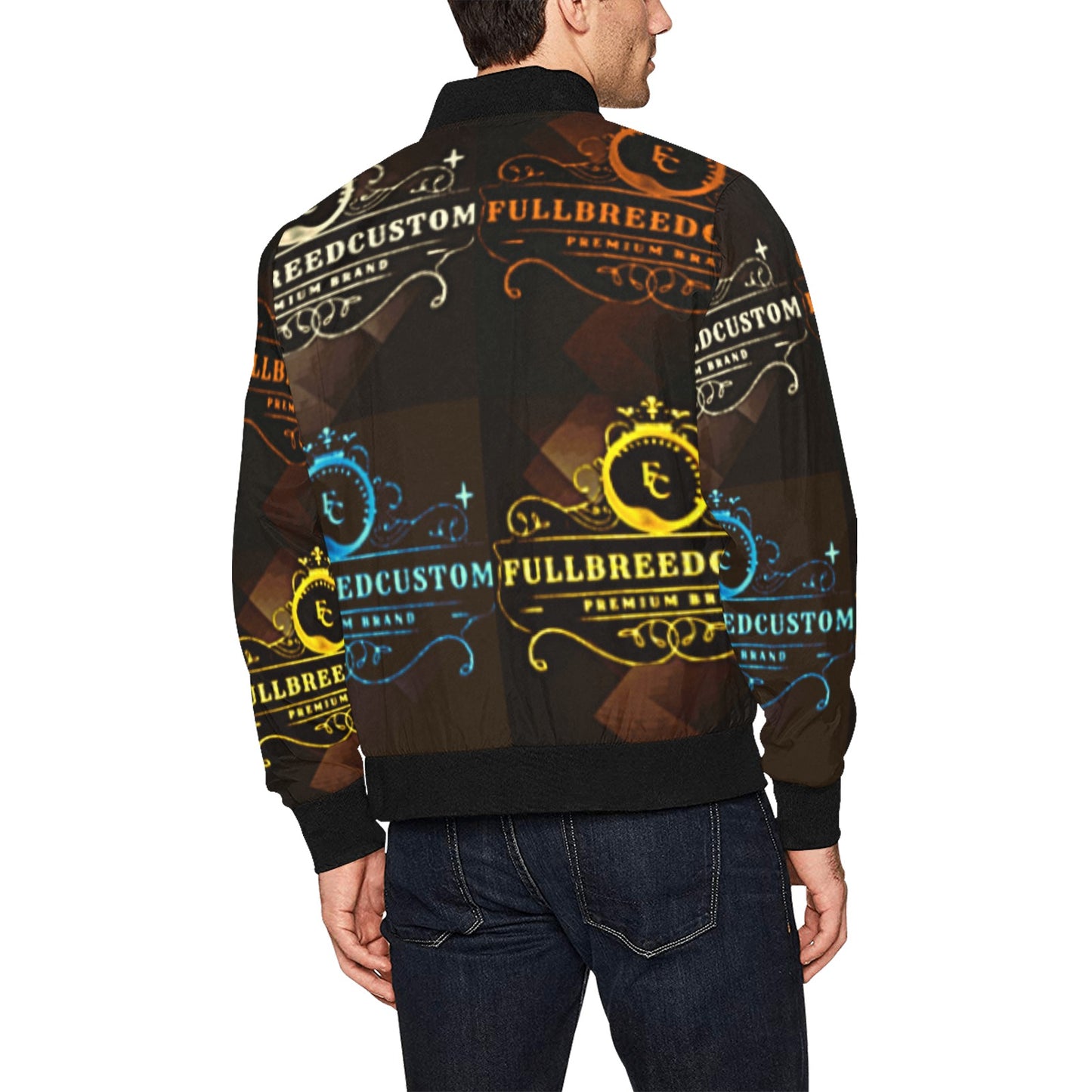 kokorepublicboutique Men's All Over Print Bomber Jacket (Model H31)