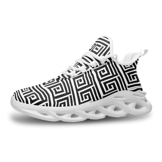 kokorepublic Unisex Bounce Mesh Knit Sneakers