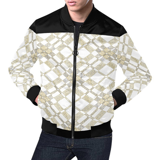 kokorepublic Men's All Over Print Casual Jacket (Model H19)