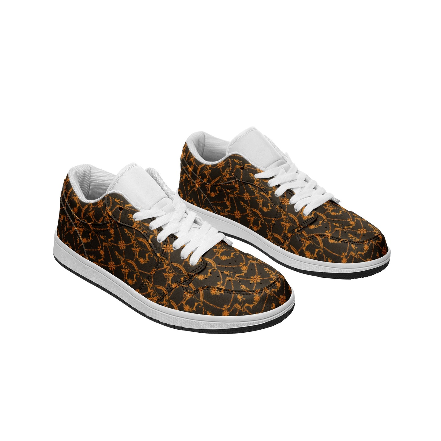 Unisex Low Top Leather Sneakers