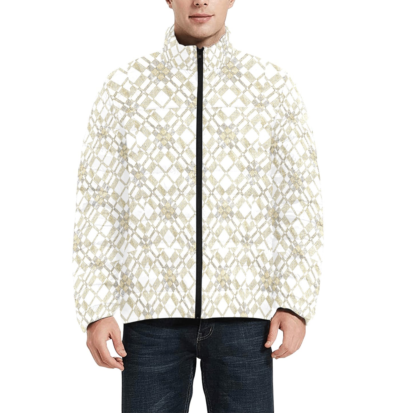 kokorepublic Men's Lightweight Bomber Jacket(ModelH41)