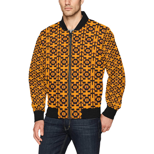 kokorepublicboutique Men's All Over Print Bomber Jacket (Model H31)