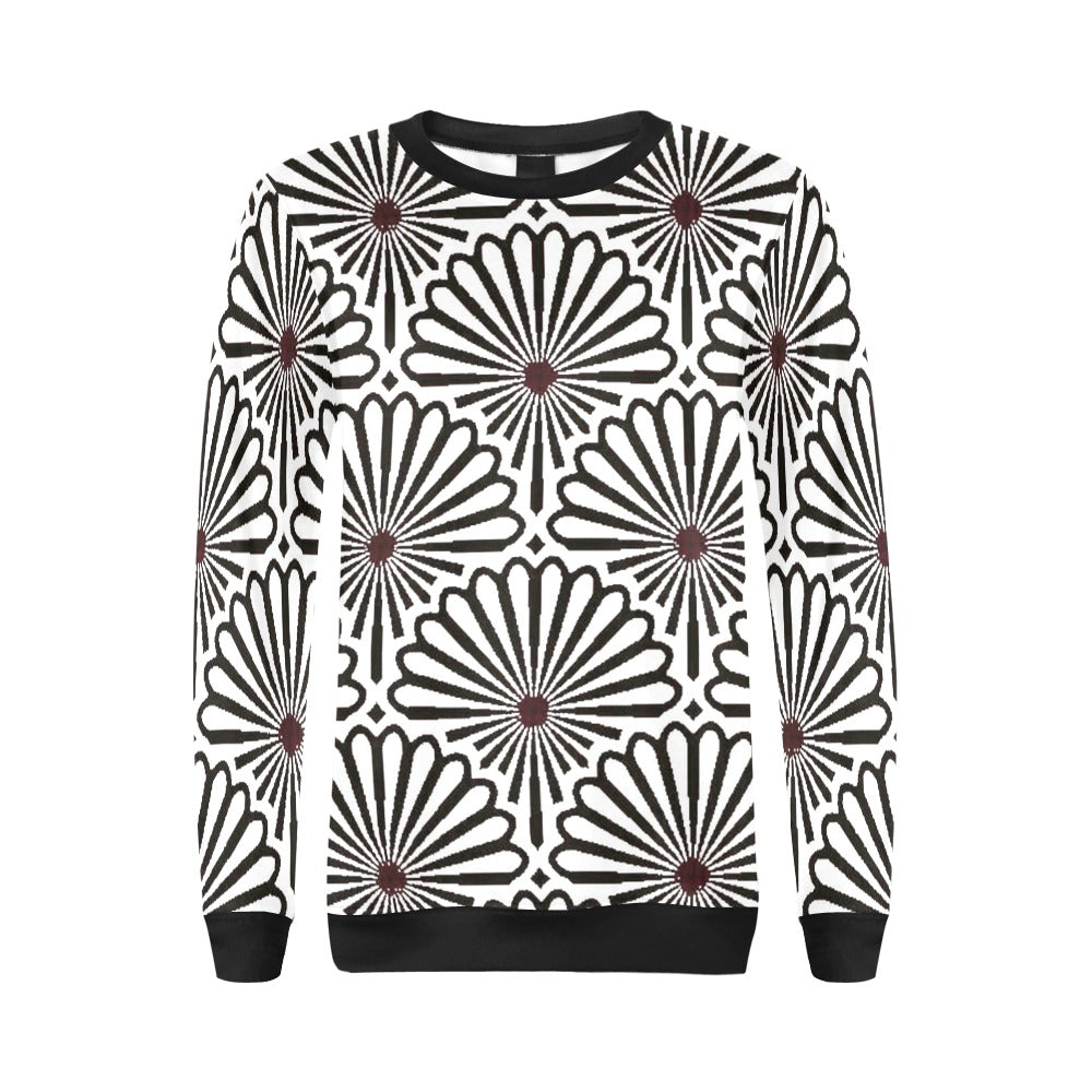 Women's All Over Print Sweatshirt (Model H18)