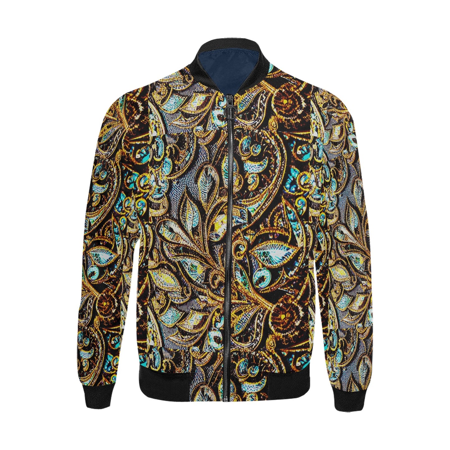 kokorepublicboutique Men's All Over Print Bomber Jacket (Model H31)