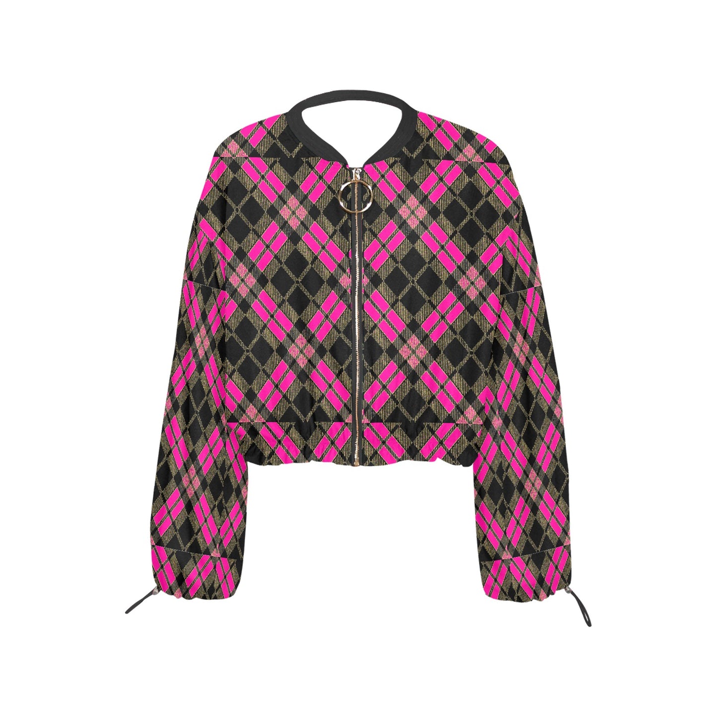 kokorepublic Women's Chiffon Cropped Jacket (Model H30)