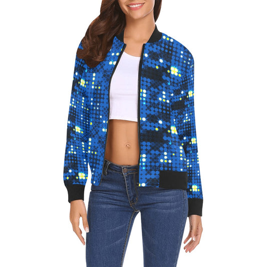 kokorepublic Print Bomber Jacket for Women ( H19)