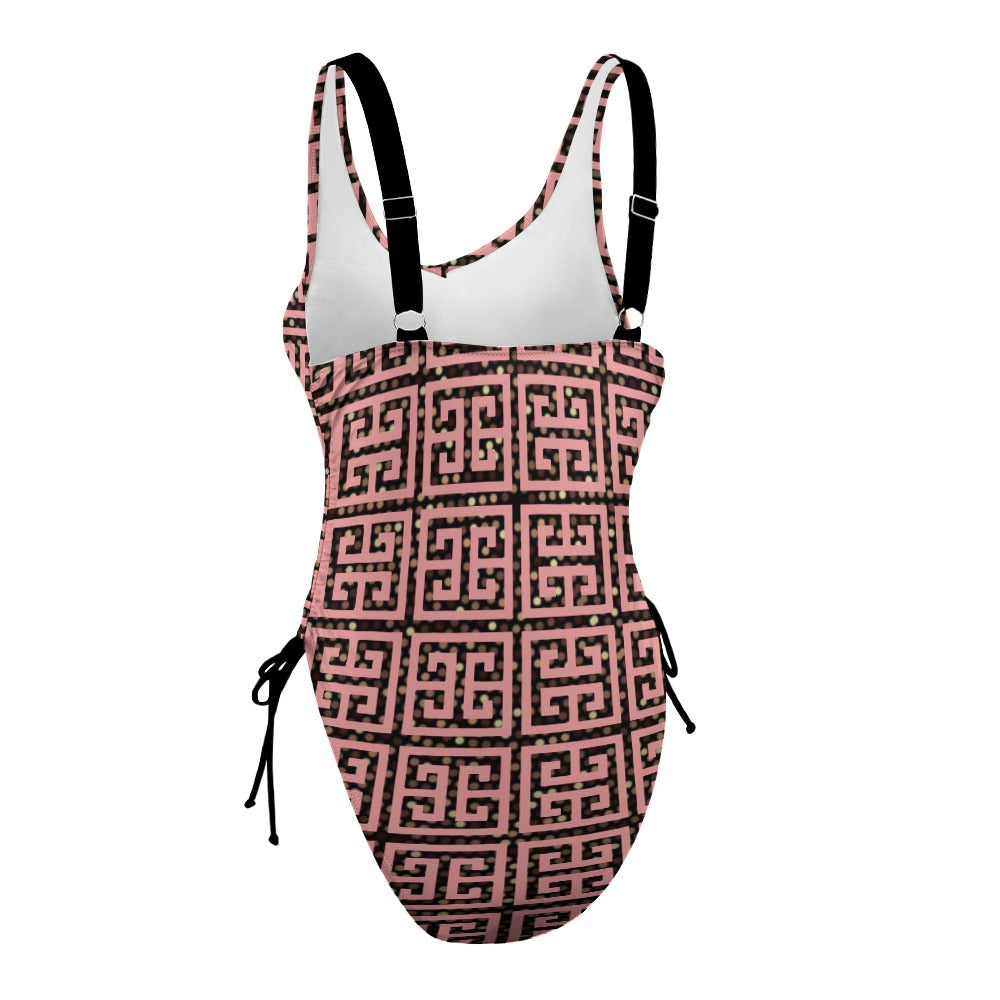 kokorepublic Ladies Polka Dot One Piece Swimsuit