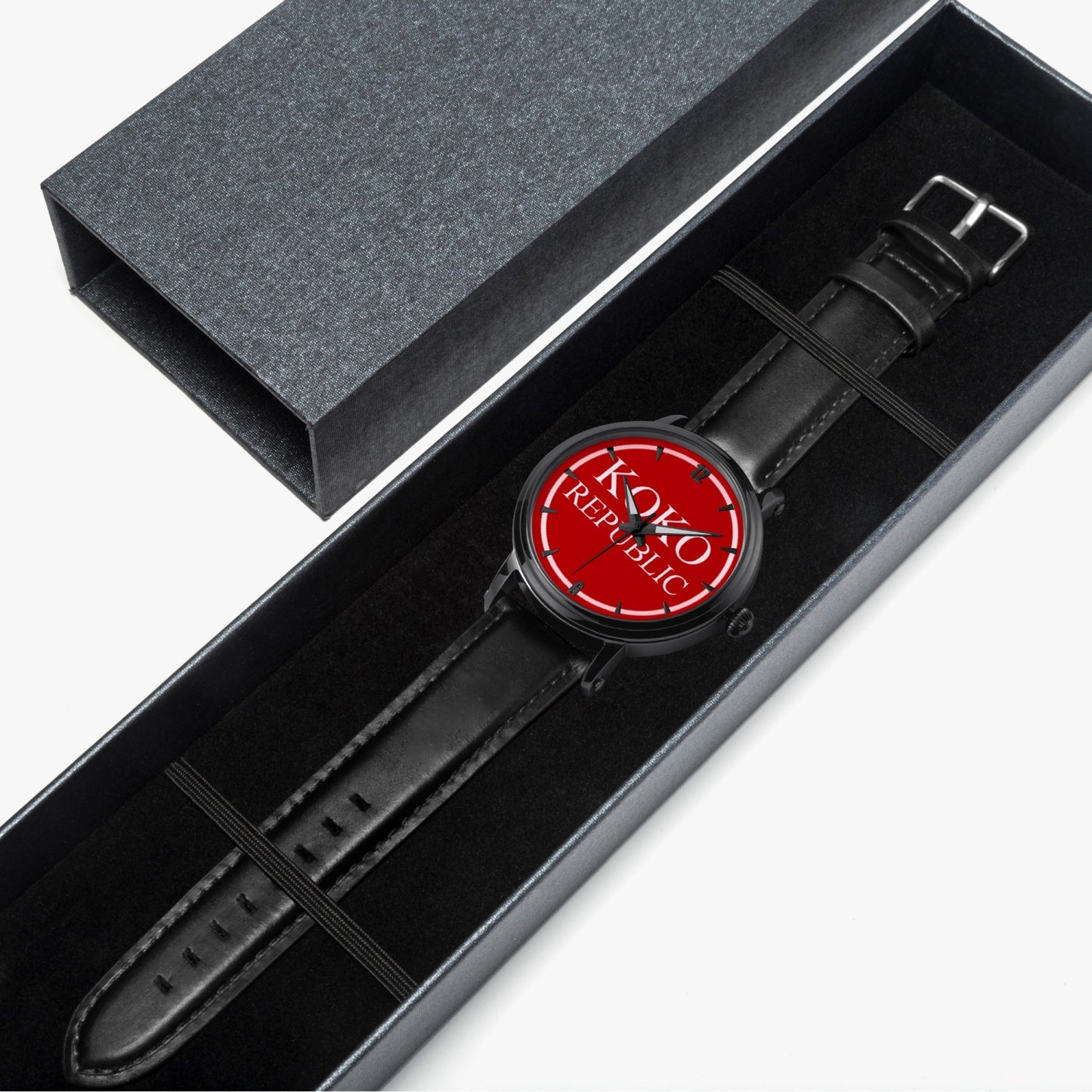 kokorepublic collection 157. 46mm Unisex Automatic Watch(Black)