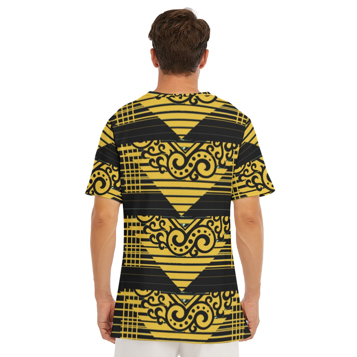 All-Over Print Men's O-Neck T-Shirt | 190GSM Cotton