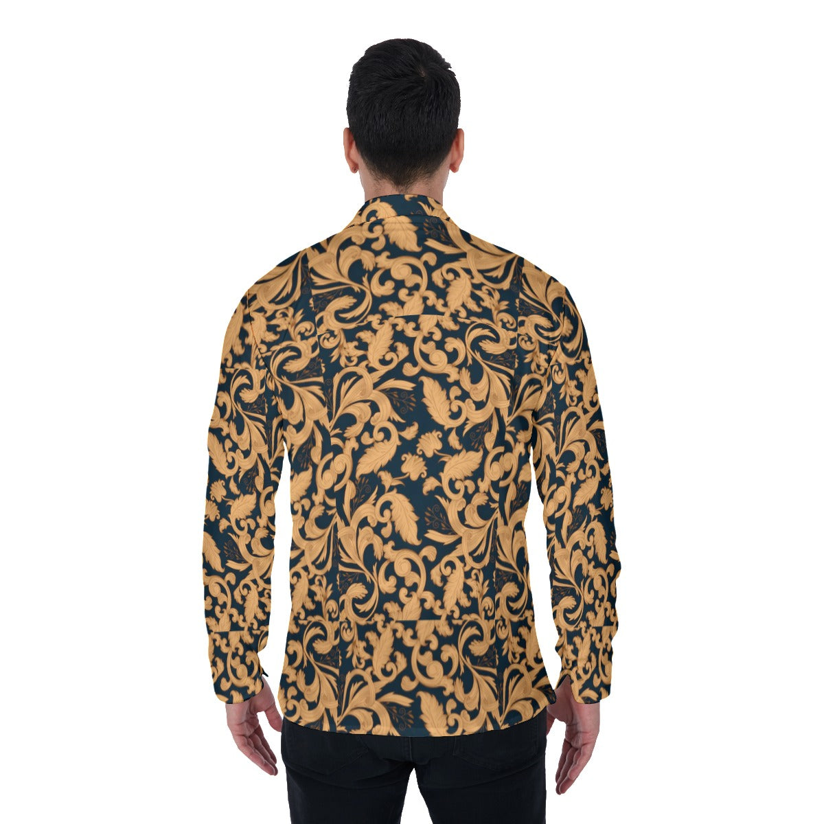 All-Over Print Men's Long Sleeve Shirt