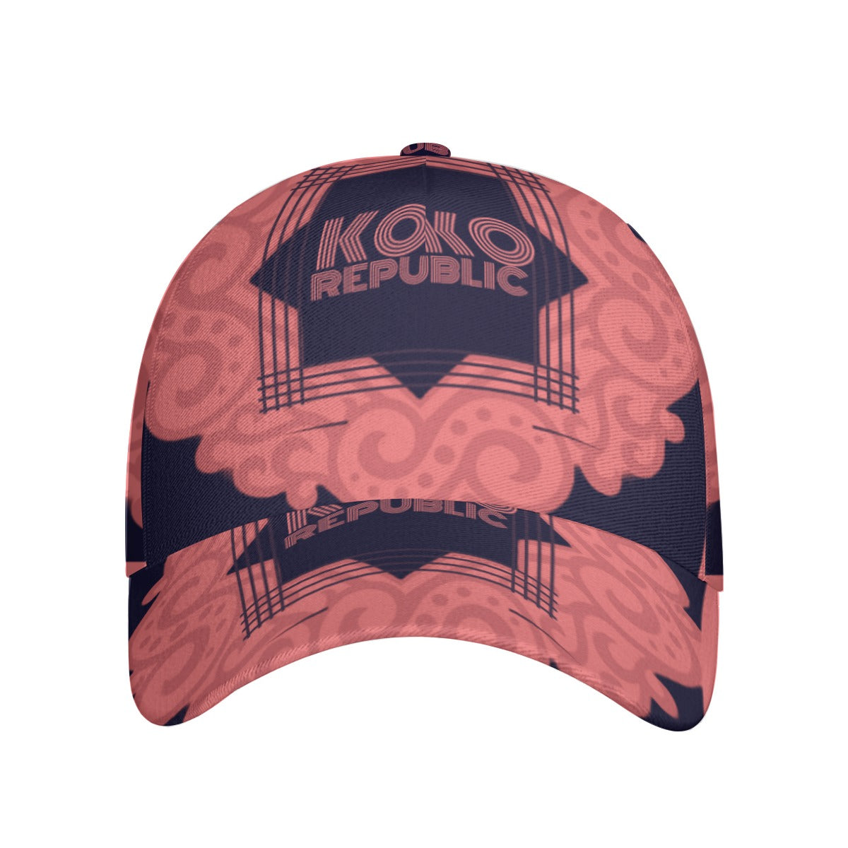 All-Over Print Peaked Cap