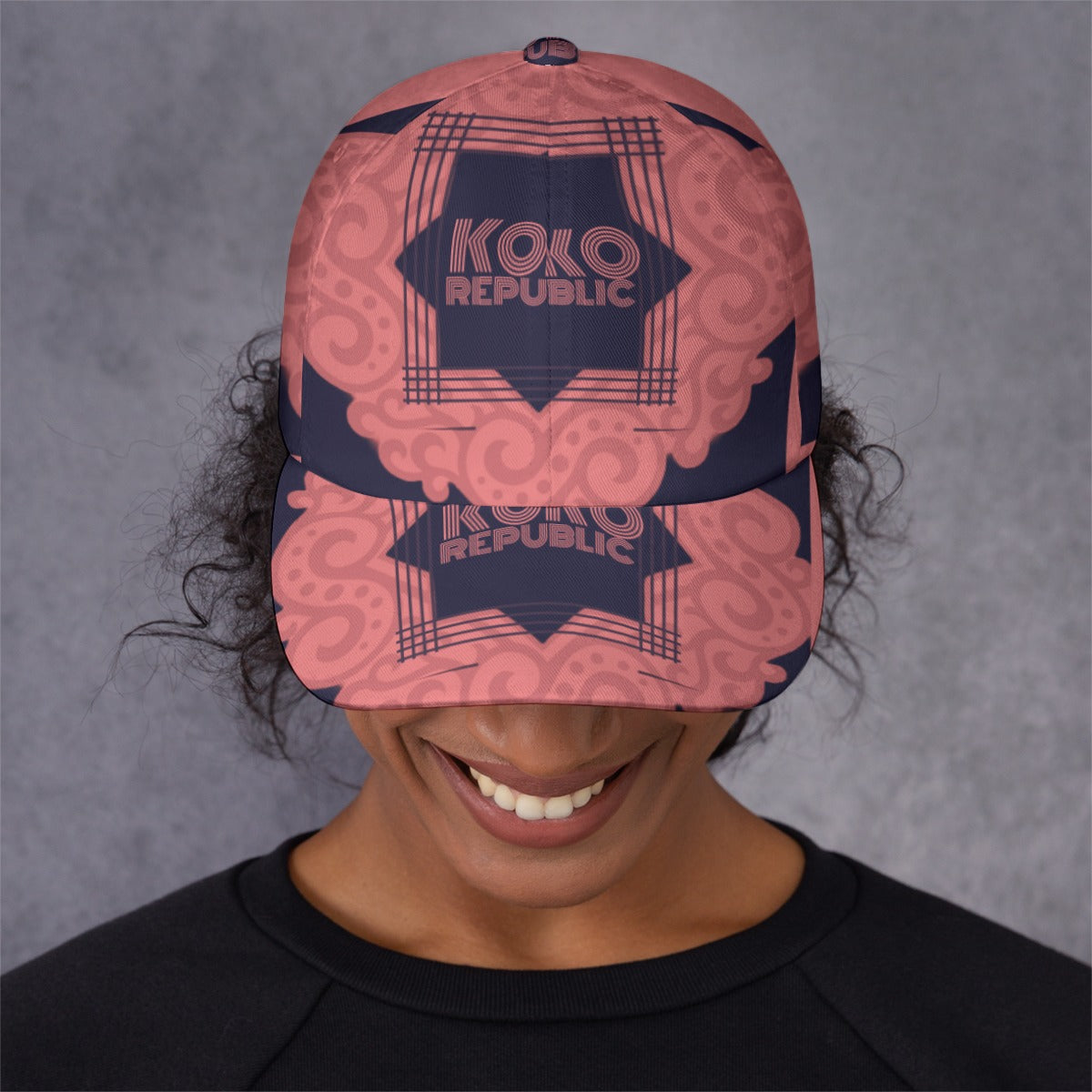 All-Over Print Peaked Cap