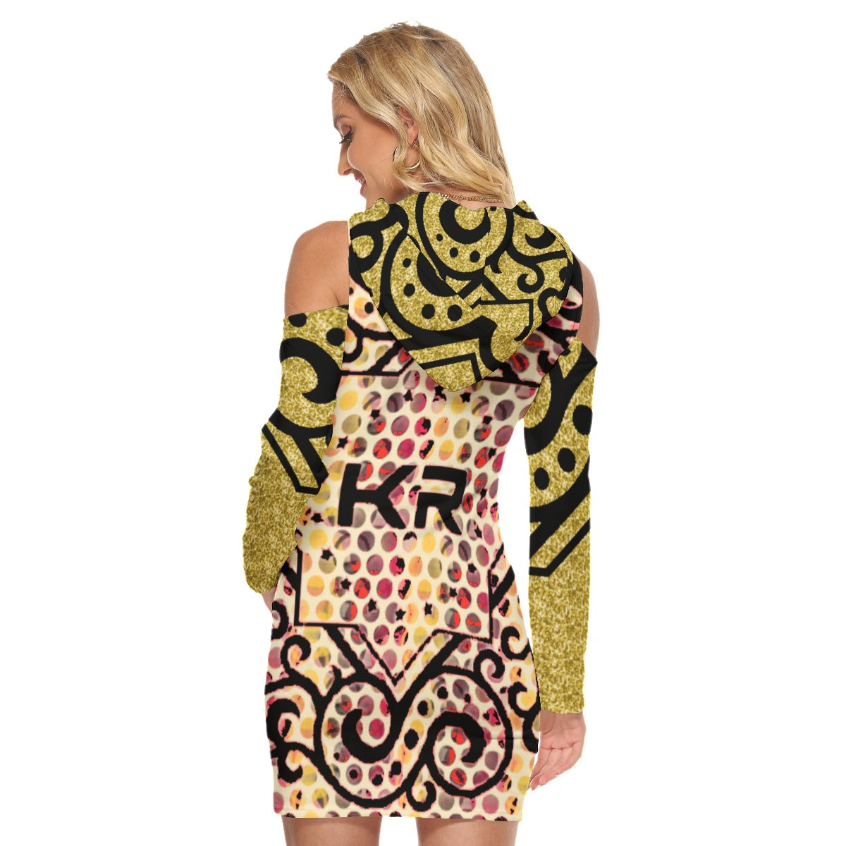 All-Over Print Women's Tight Dress