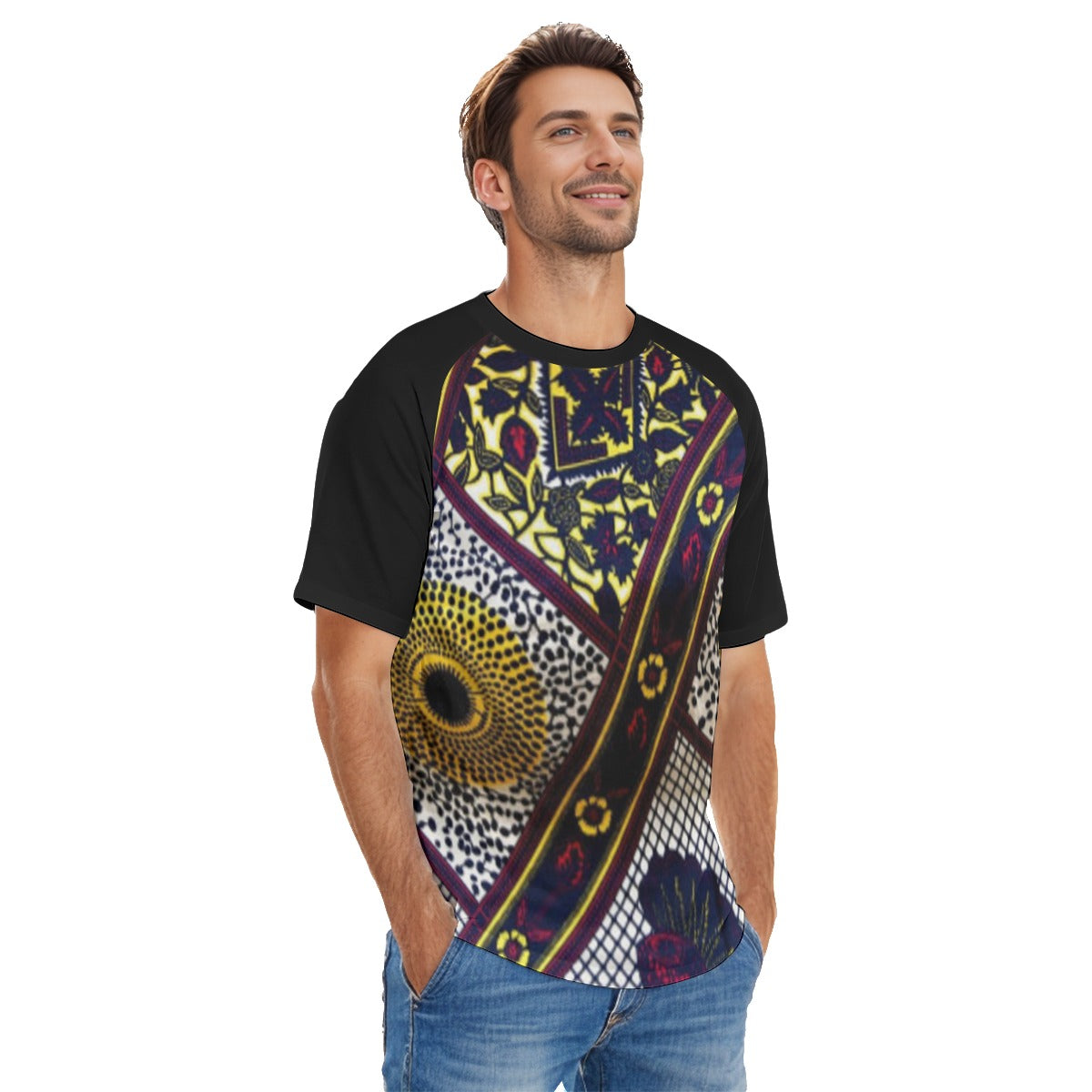 All-Over Print Men's O-neck Short Sleeve T-shirt