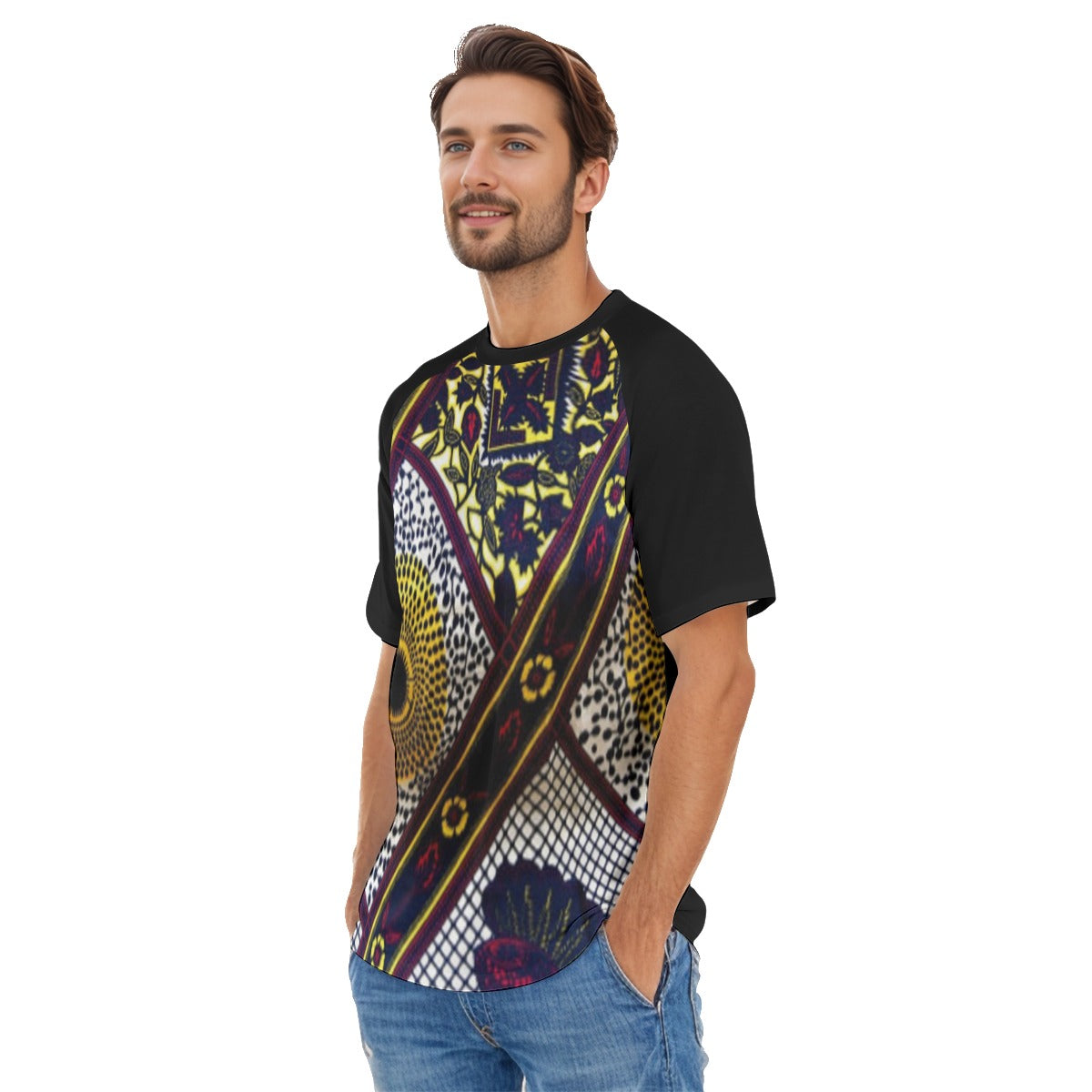 All-Over Print Men's O-neck Short Sleeve T-shirt