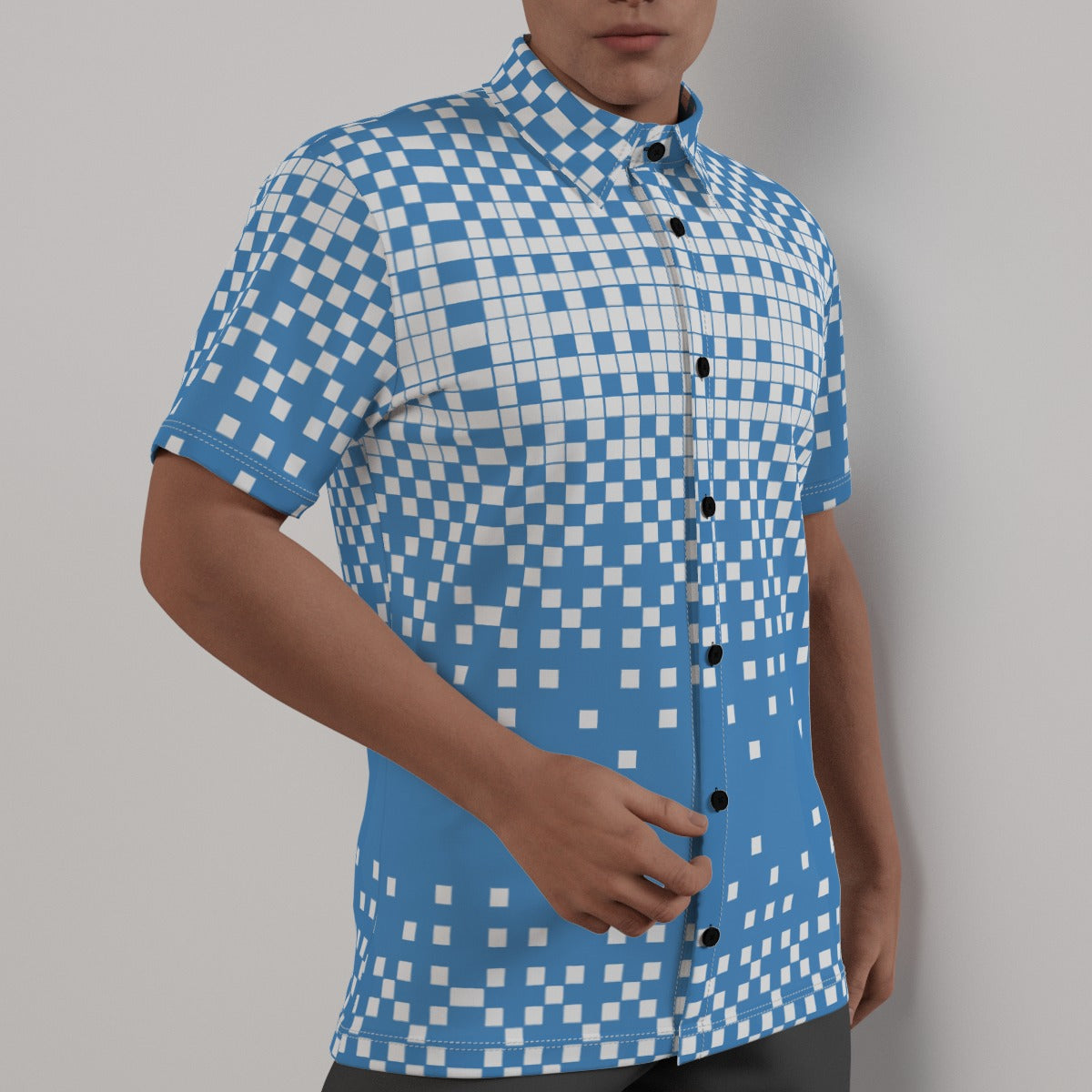 All-Over Print Men's Shirt