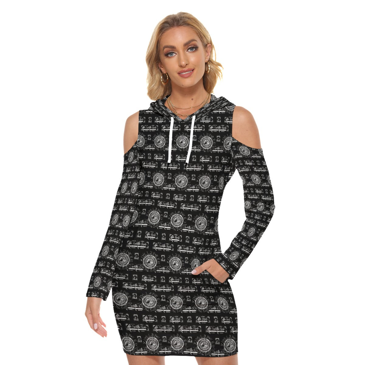 All-Over Print Women's Tight Dress