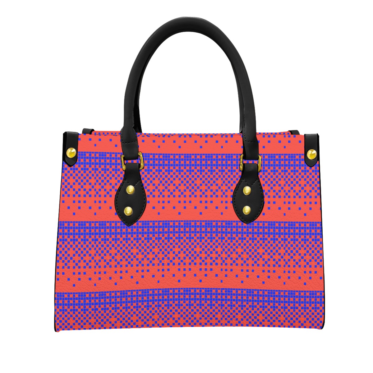 Women's Tote Bag With Black Handle