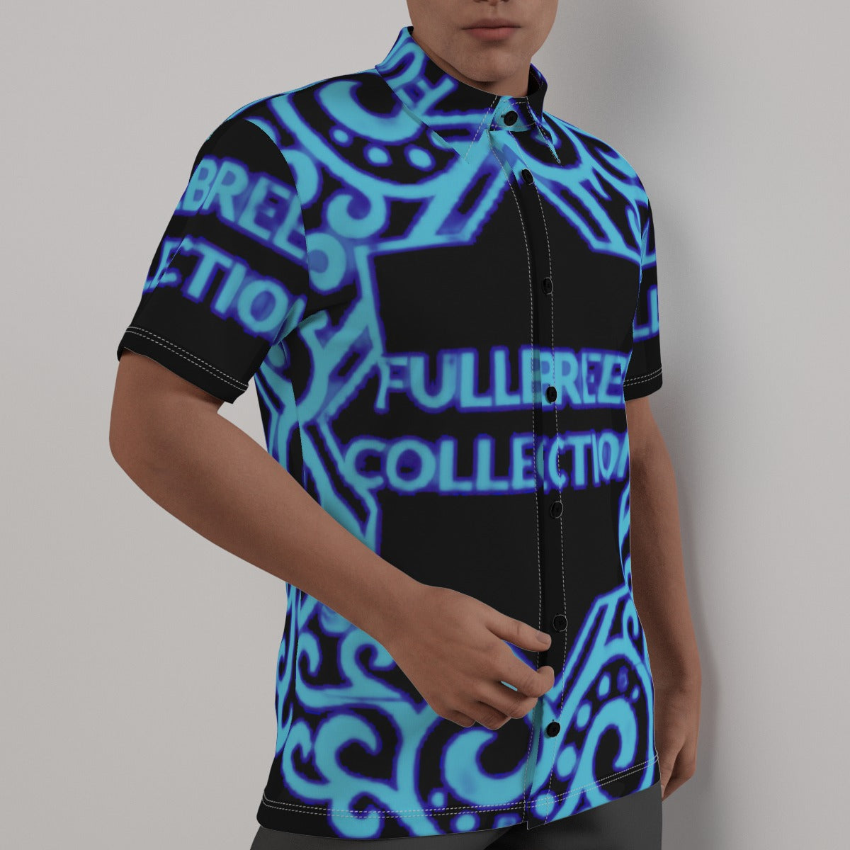 All-Over Print Men's Shirt