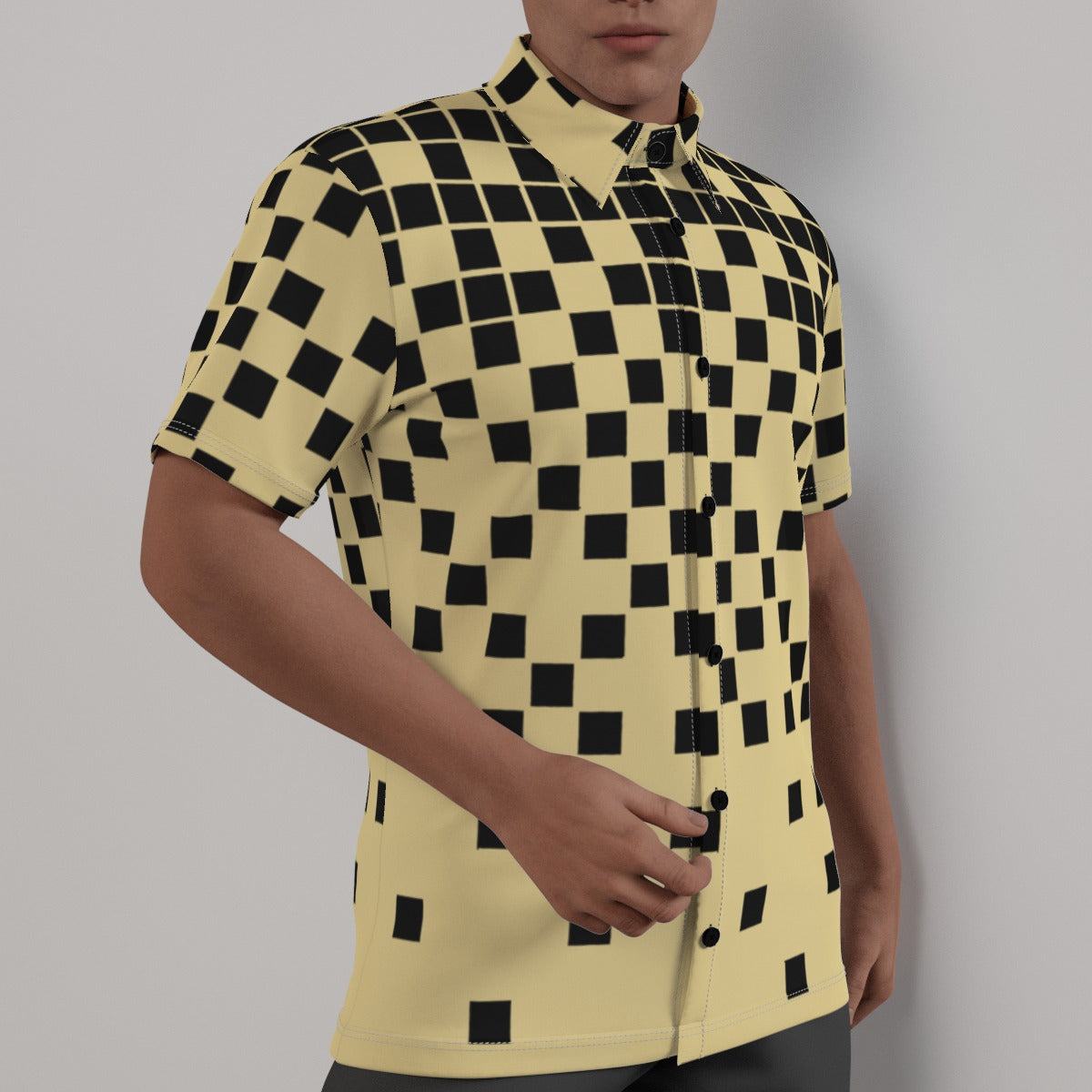 All-Over Print Men's Shirt