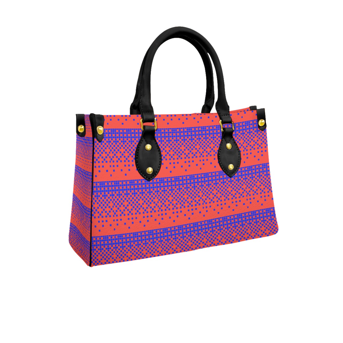 Women's Tote Bag With Black Handle