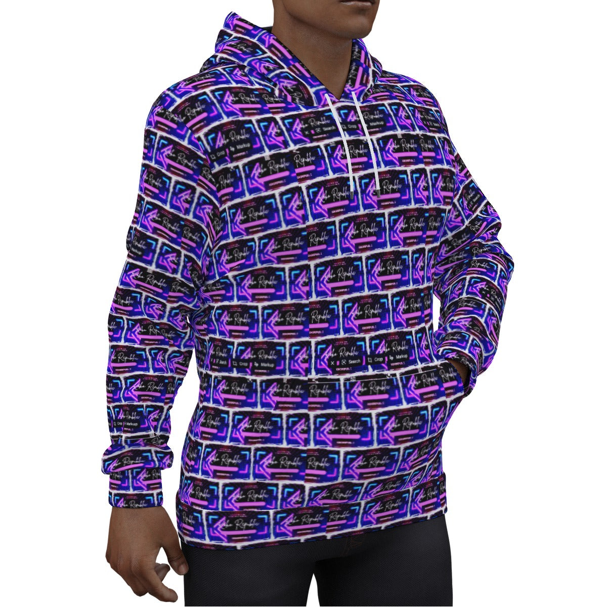 All-Over Print Men's Pullover Hoodie