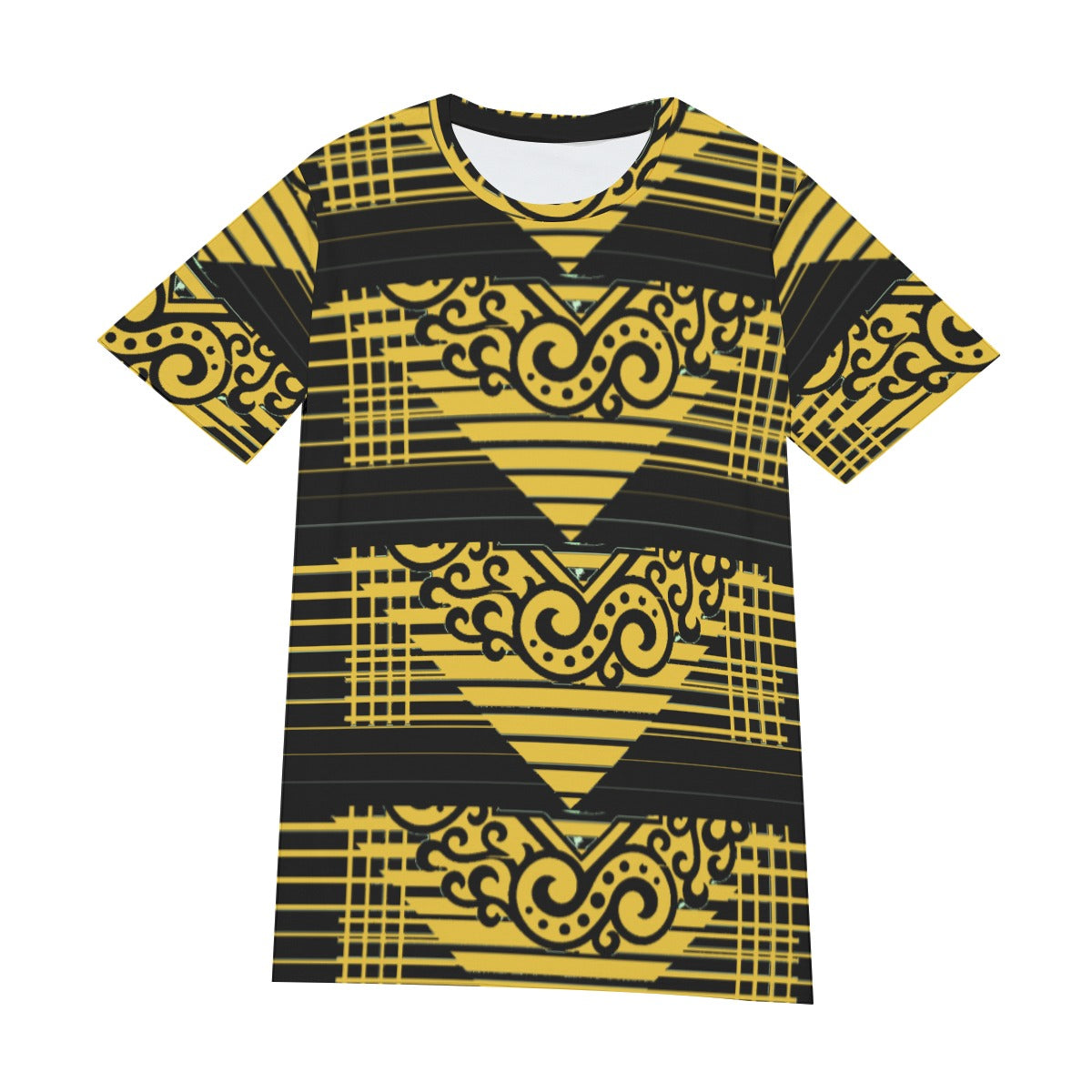 All-Over Print Men's O-Neck T-Shirt | 190GSM Cotton