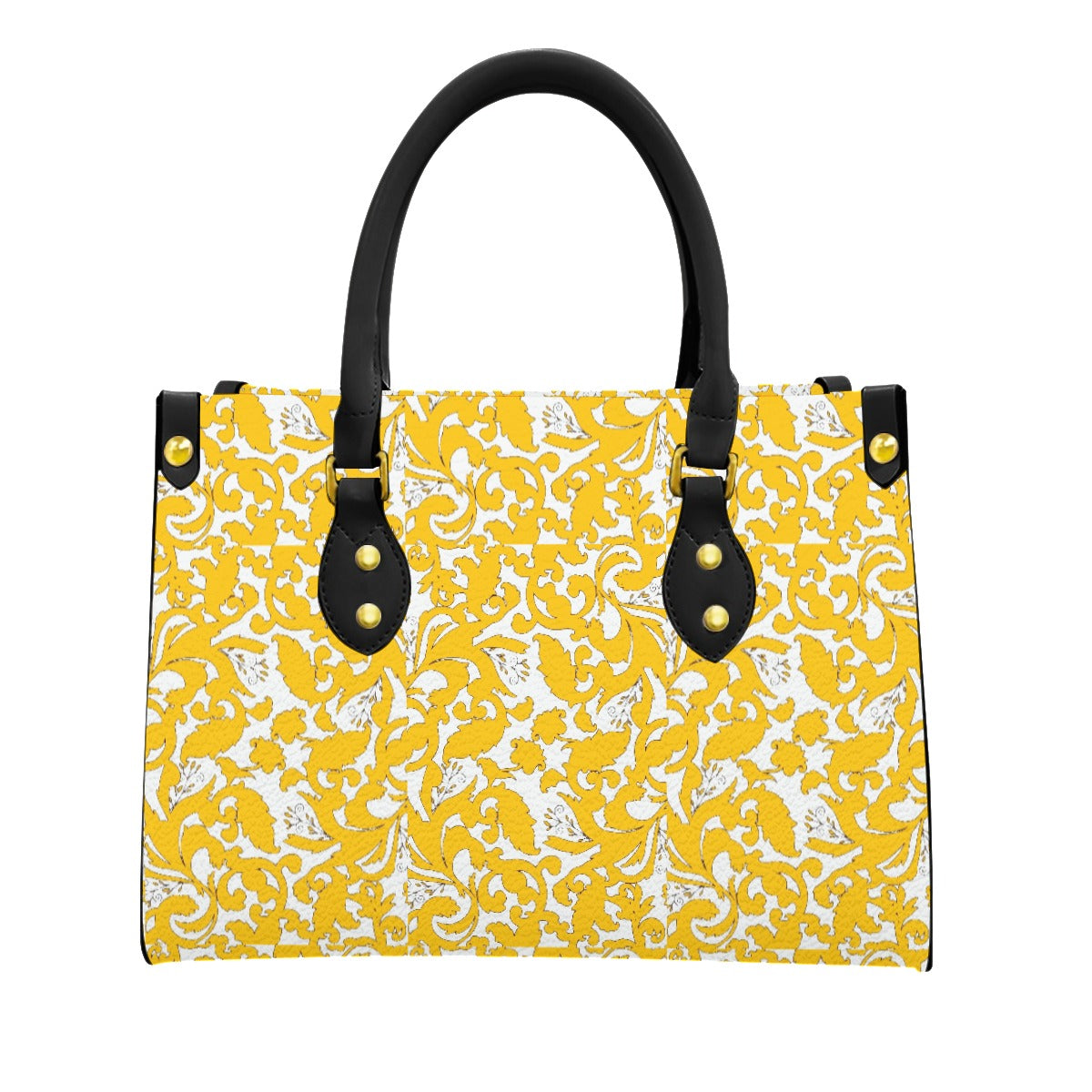 Women's Tote Bag With Black Handle