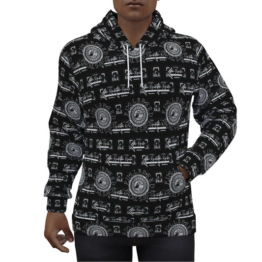 Eco-friendly All-Over Print Unisex Pullover Hoodie