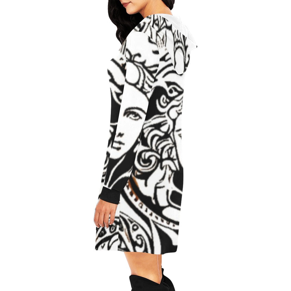 imageedit_18_6611779299-removebg-preview Women's All Over Print Hoodie Mini Dress(Model H27)